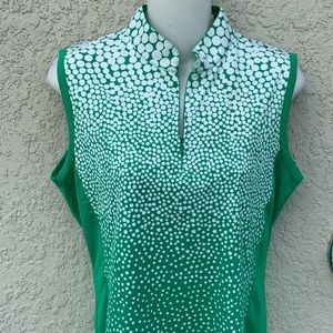 Greg Norman Womens Play Dry Golf Tennis Top  NEW M